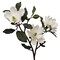 19" White Magnolia Spray - 24-Pack, Realistic Blooms, Elegant Floral Décor, Ideal for Weddings, Events & Home - Perfect for All Seasons, Floral Home by Artificial Flowers